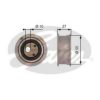 GATES T42042 Tensioner Pulley, timing belt